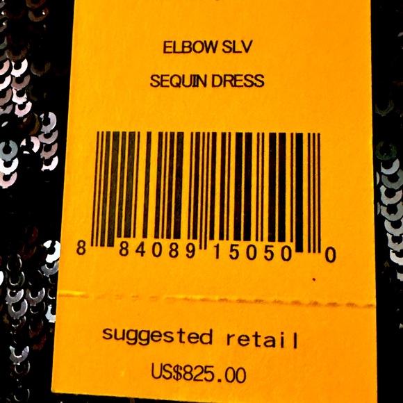 Never worn Tory Burch sequined dress. Navy size small. - Picture 1 of 5